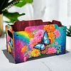 5D DIY Diamond Painting Decorative Storage Box Wood Storage Clutch (Butterfly)