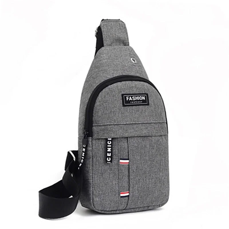 Small Canvas Chest Pack for Men Women Crossbody Bags Hip Hop Streetwear Bag Fanny Pack Multifunction Mini Belt Waist Chest Bag