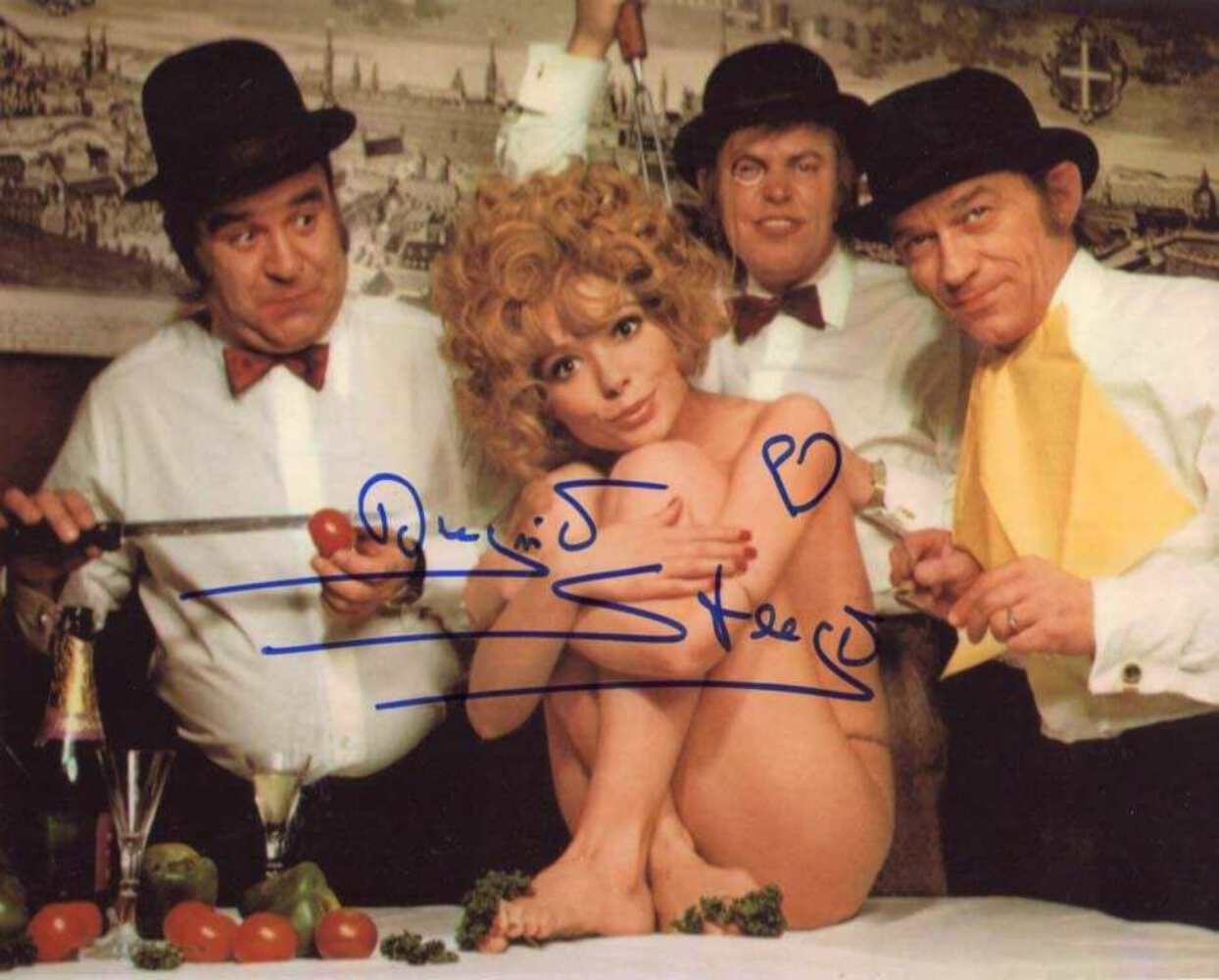 Ingrid Steeger SEXY ACTRESS autograph, In-Person signed Photo Poster painting