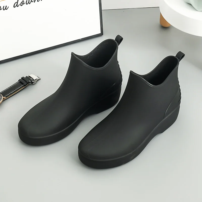 Letclo™ New Casual All-match Increased Anti-Slip Wear-resistant Short-tube Rain Boots letclo Letclo