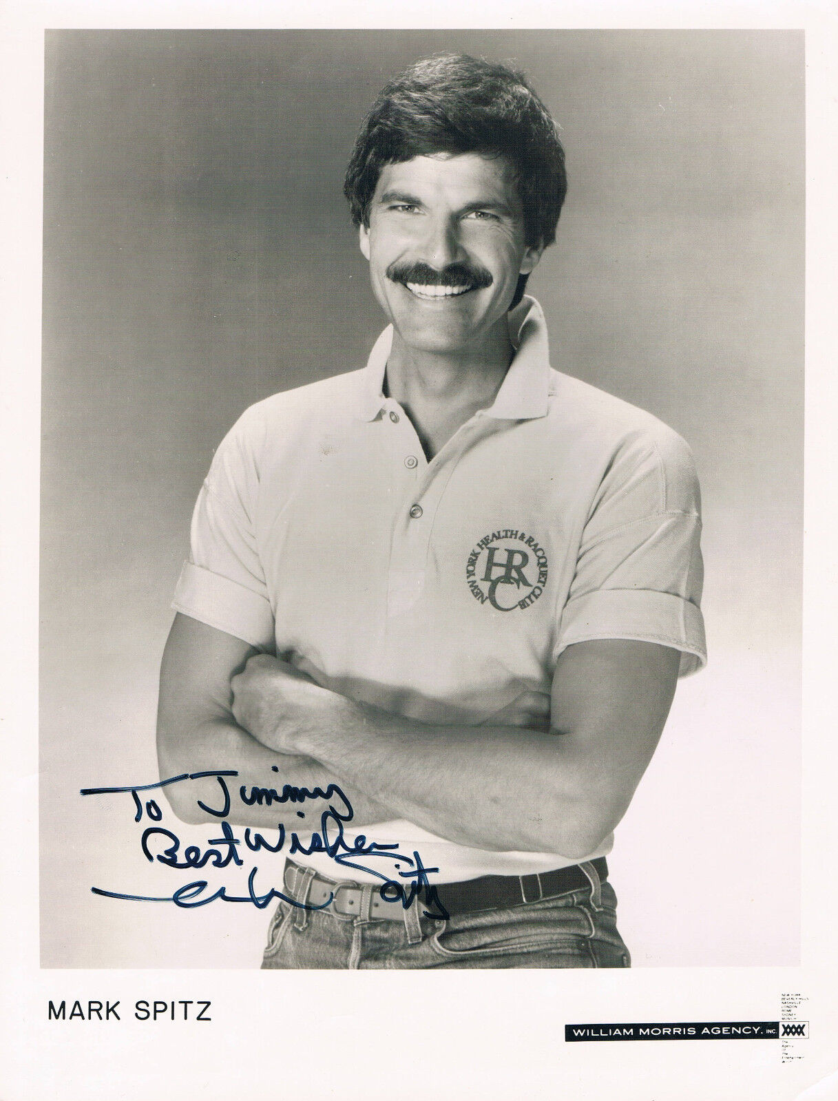 Mark Spitz 1950- genuine autograph 8x10