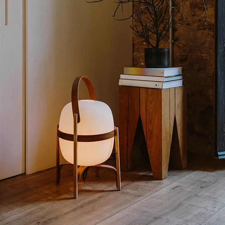 Ozawa floor lamp, wood, 52CM long