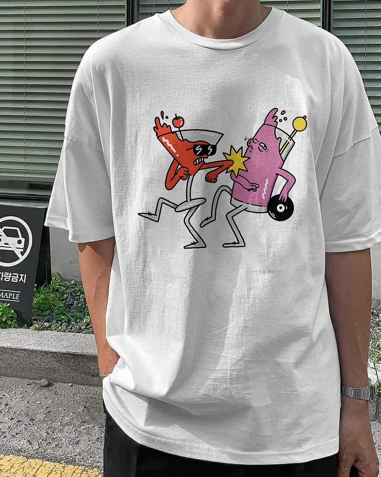 Clash Of Two Wine Glasses T-shirt