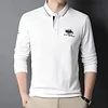Cotton embroidered polo shirt