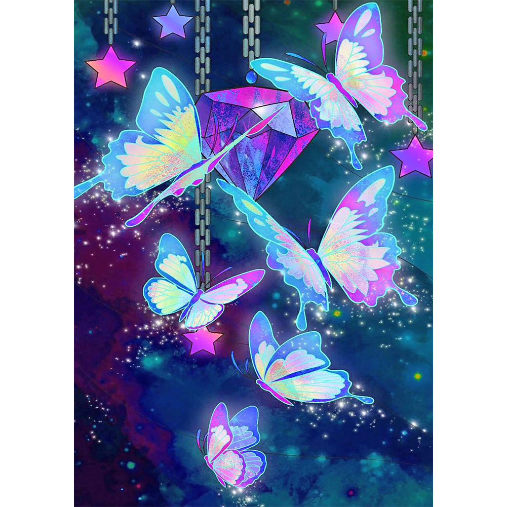 

Butterfly - Round Drill Diamond Painting - 30*40CM, 501 Original