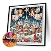Weihnachten Engel 5d DIY Sonderform Teilbohrer Dimond Gemälde Wanddekor30x30cm