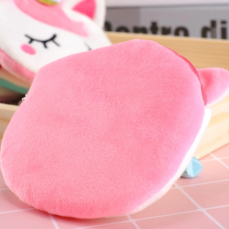 Cute Creative Cartoon Shape Plush Change Purse