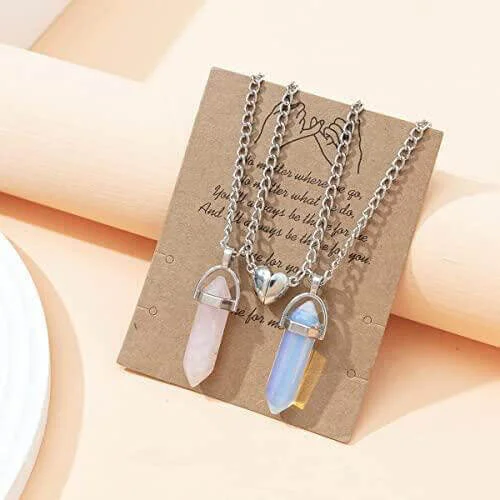 Couple Crystal Necklace