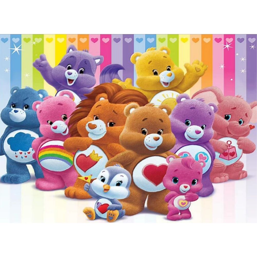Care Bears full round or square drill diamond painting