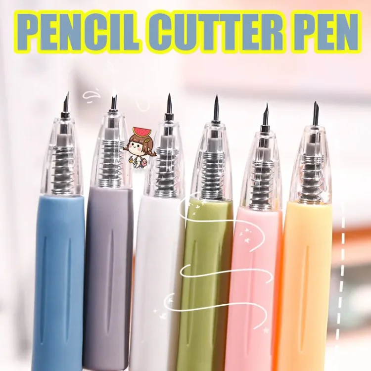 Cartoon Pattern Student Utility Knife Pen✏ - tree - Codlins