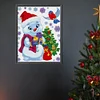 Diamond Painting-DIY Crystal Rhinestone Snowman