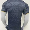 Mexico 2025 Black with Eagle Feather Pattern  Shirt Player Version