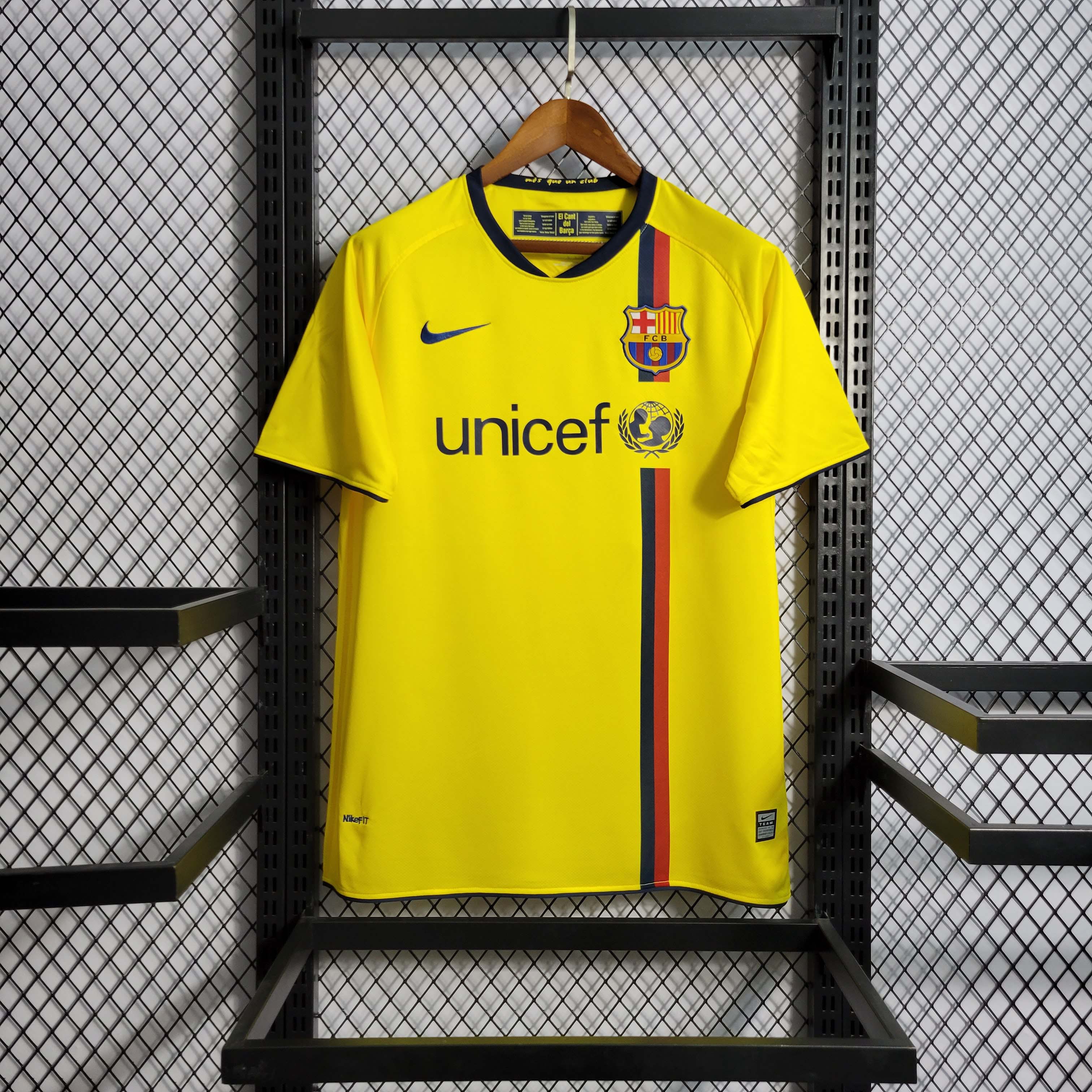 2008-2009 Retro Barcelona Away Football Shirt 1:1 Thai Quality