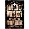 [US Local Warehouse]4PCS Alcohol - Vintage Metal Signs Set - 30*40cm