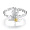 Christmas Tree Adjustable Ring 925 Sterling Silver 