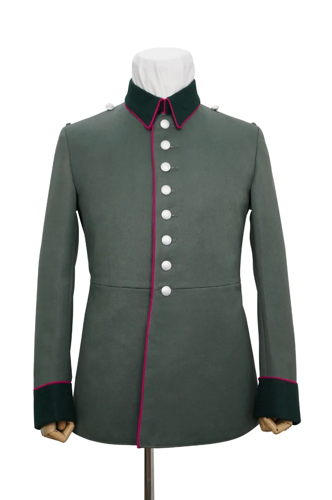   Wehrmacht German M1935 General Officer Waffenrock Gabardine Piped Dress Tunic German-Uniform