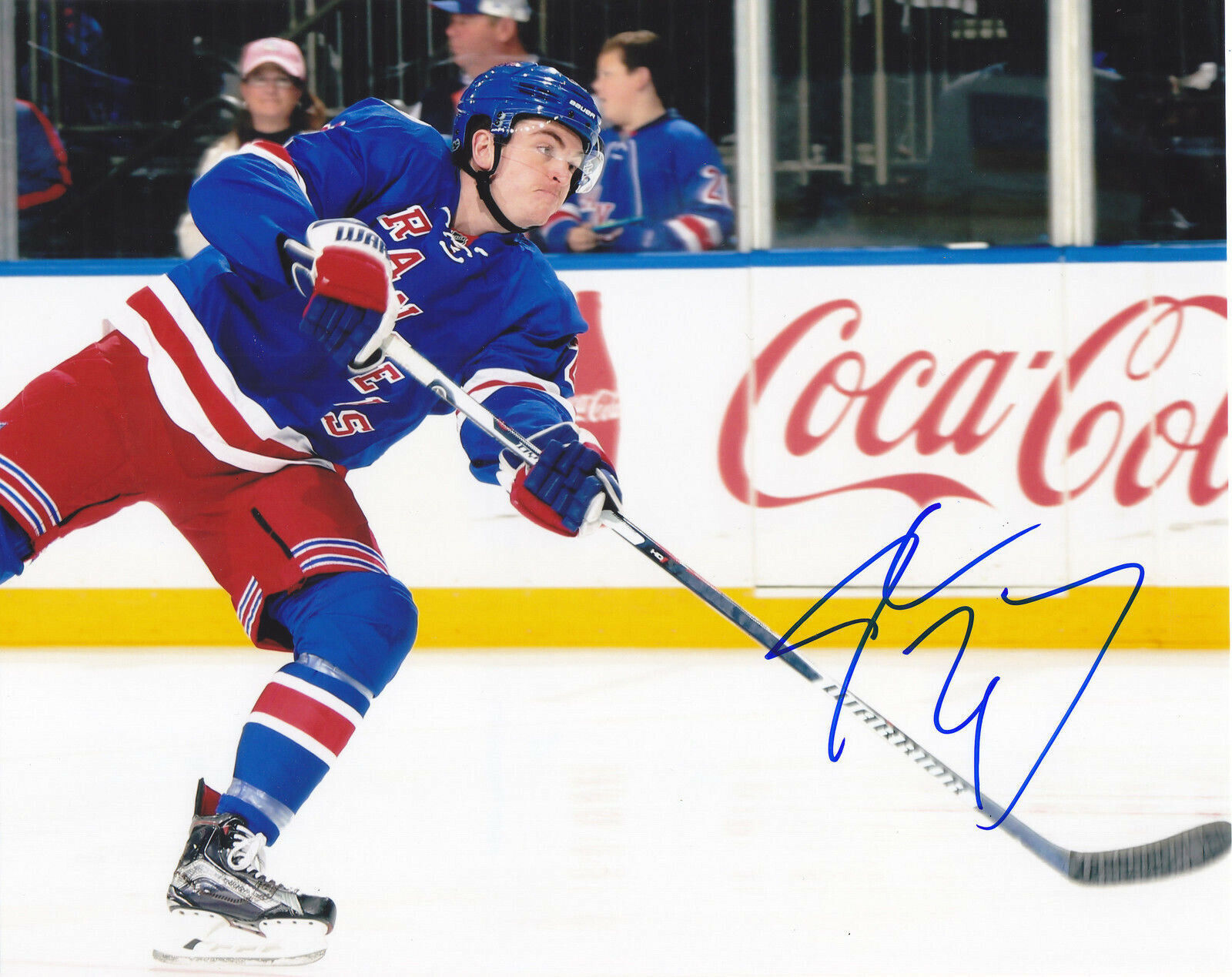 JIMMY VESEY SIGNED AUTOGRAPHED NEW YORK RANGERS 8X10 Photo Poster painting SABRES EXACT PROOF