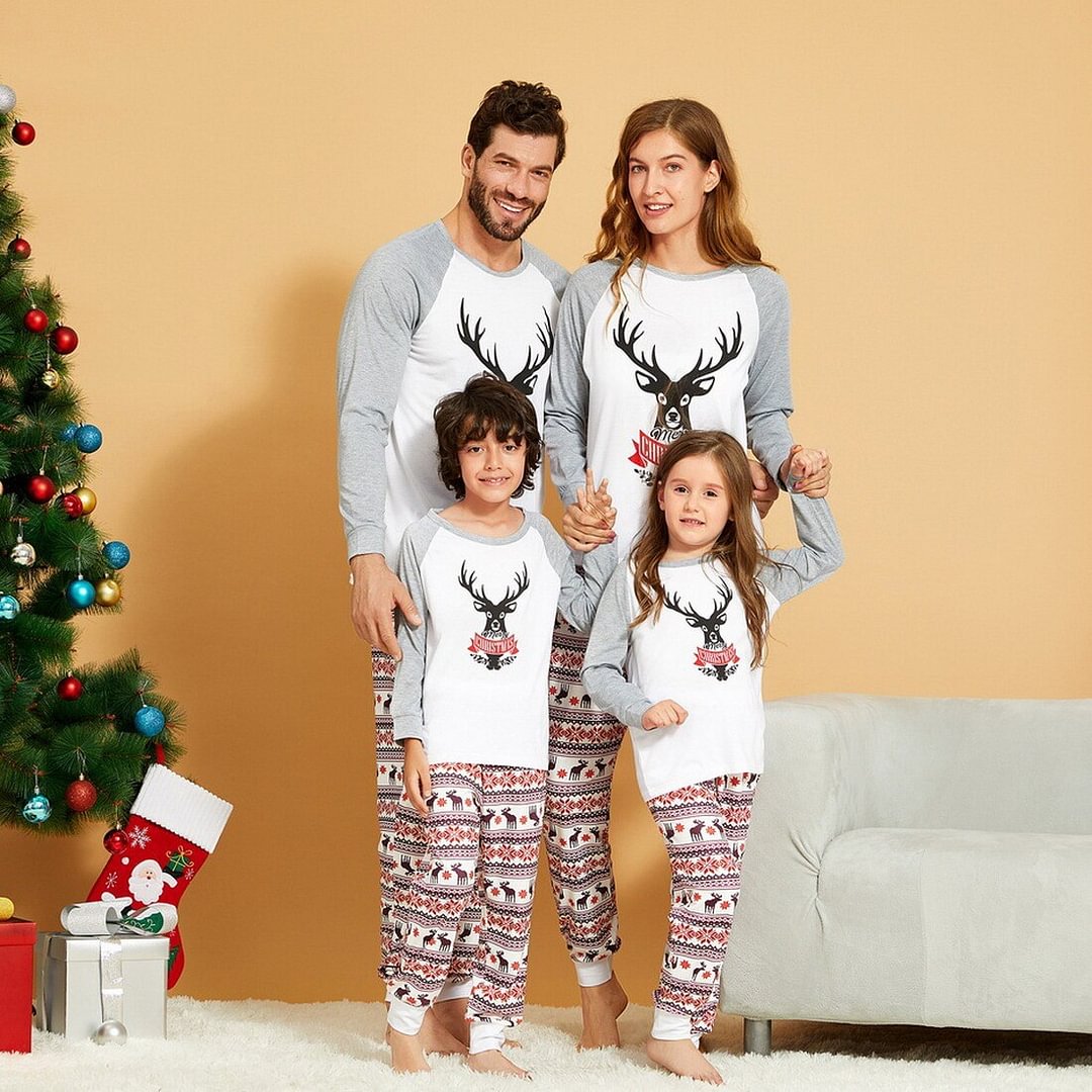 Merry Deer Christmas Pajamas