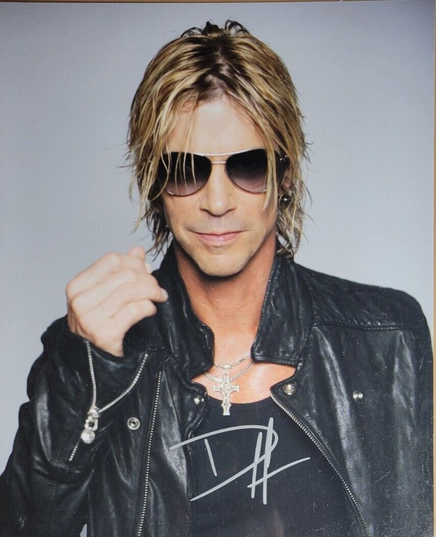 Duff McKagan Authentic Autographed 8x10 Photo Poster painting w/ COA