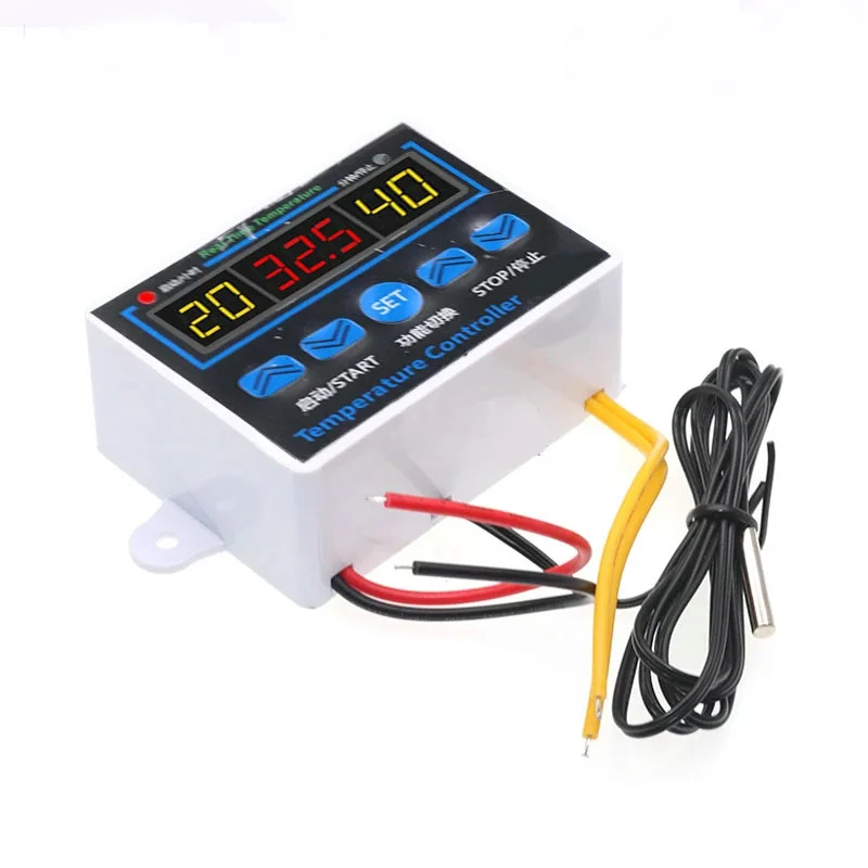 AC220V DC12C 10A Digital LED Temperature Controller Thermostat Control Switch Sensor