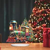 Diamond Painting Acrylic Christmas Train Desktop Diamond Painting Art Kits