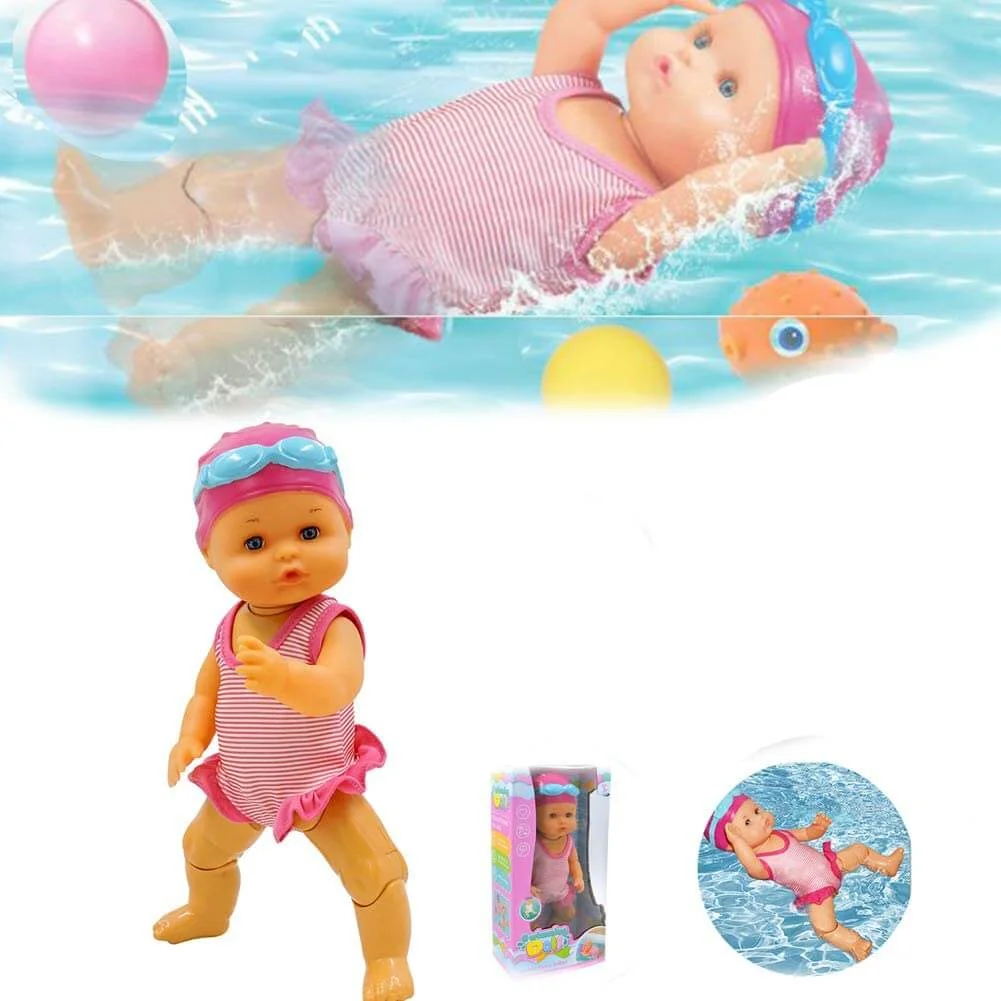 Electric Swimming Doll Waterproof Pool Toys、、sdecorshop