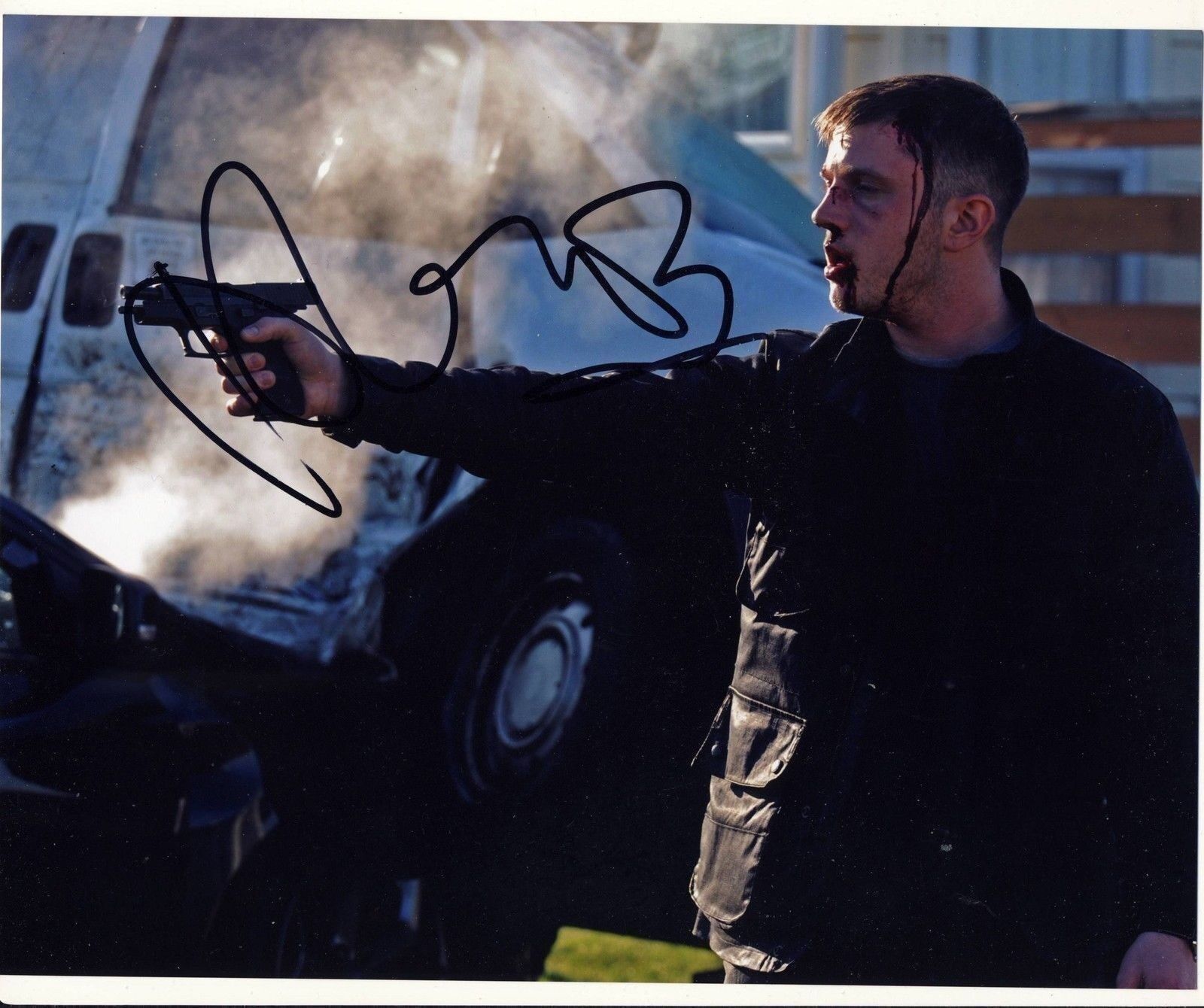 Plan B (Ben Drew) Autograph THE SWEENEY Signed 8x10 Photo Poster painting AFTAL [4471]