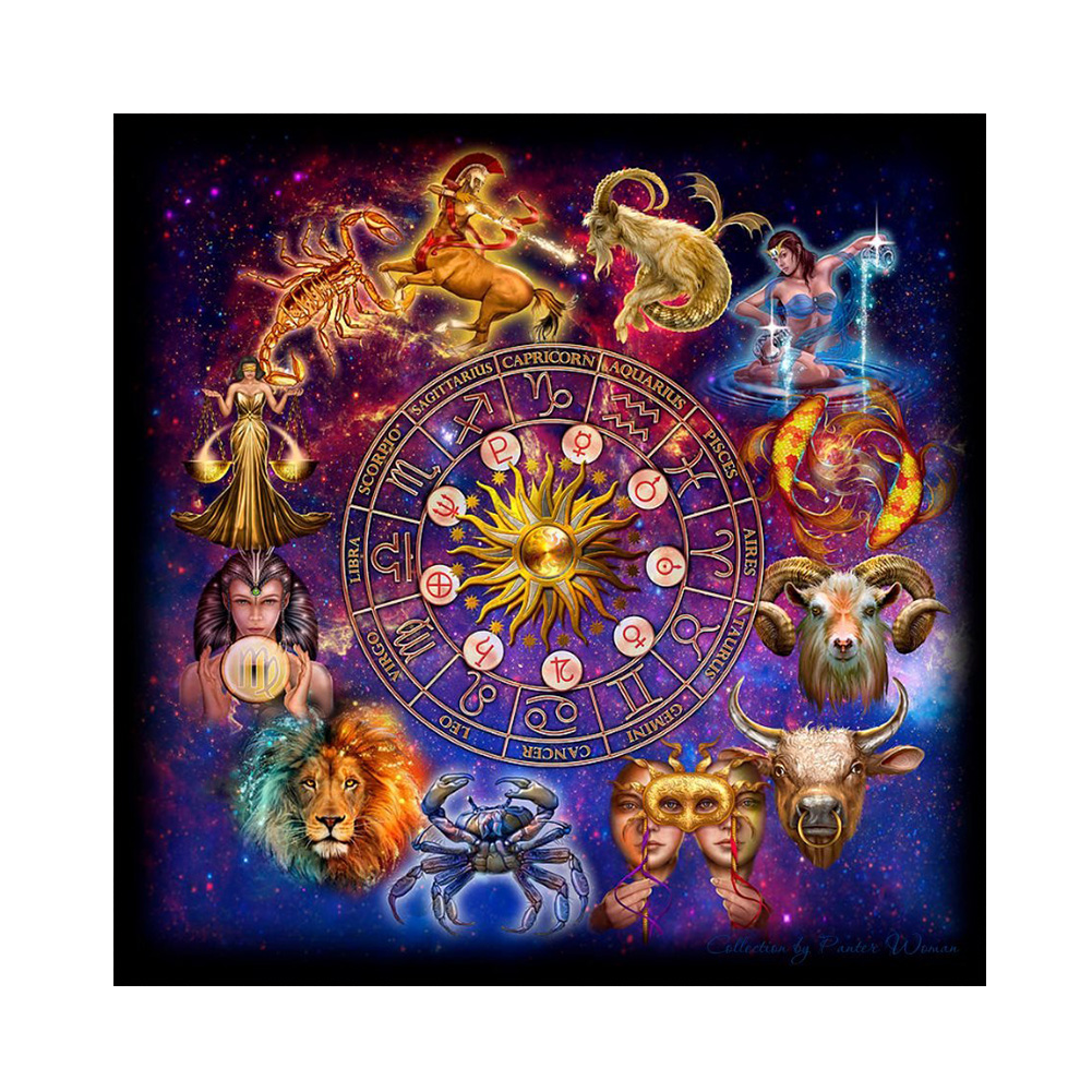 

Constellation - Round Drill Diamond Painting - 50*50CM, 501 Original