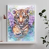 Diamond Painting-DIY Full Round Drill Tiger