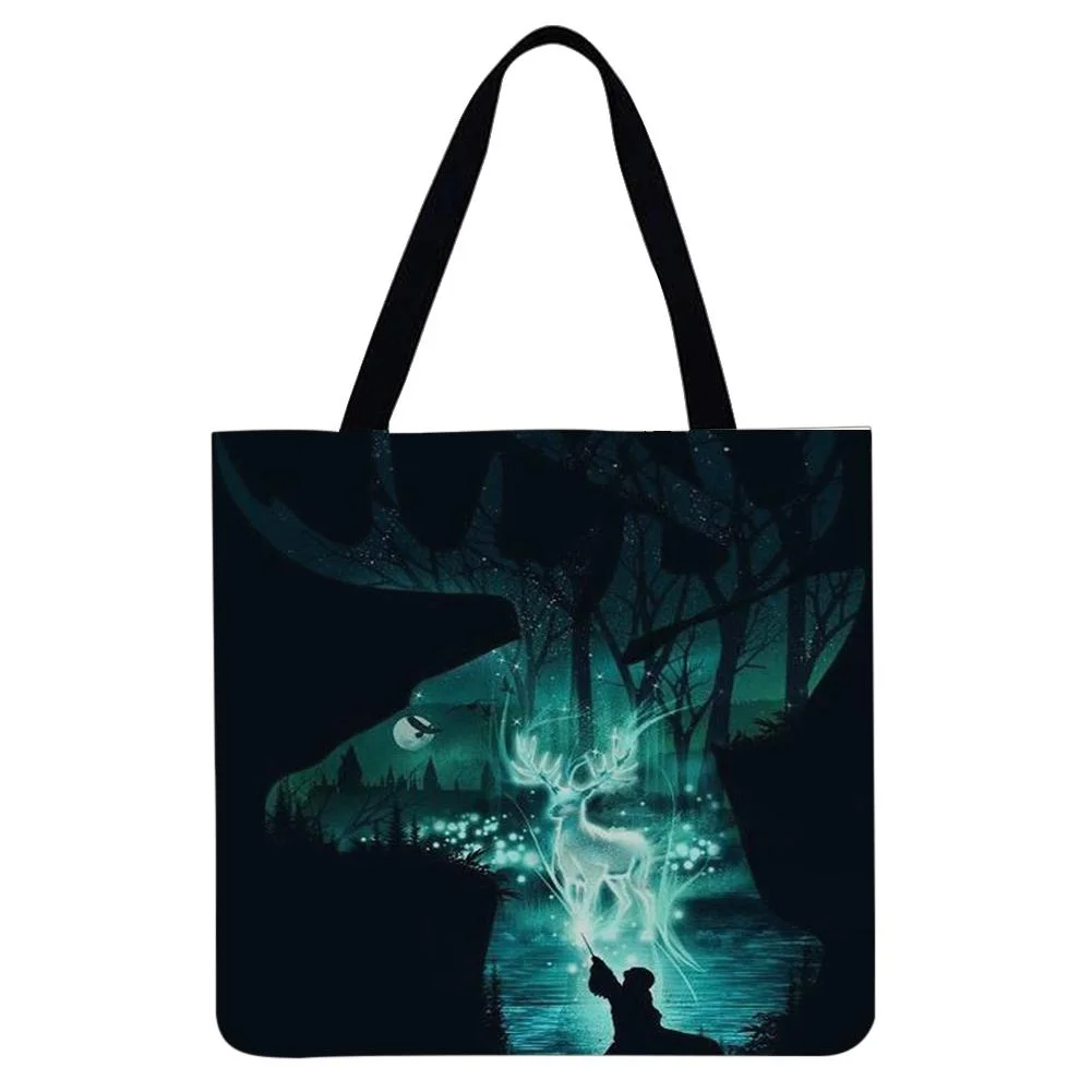 Linen Tote Bag - Elk
