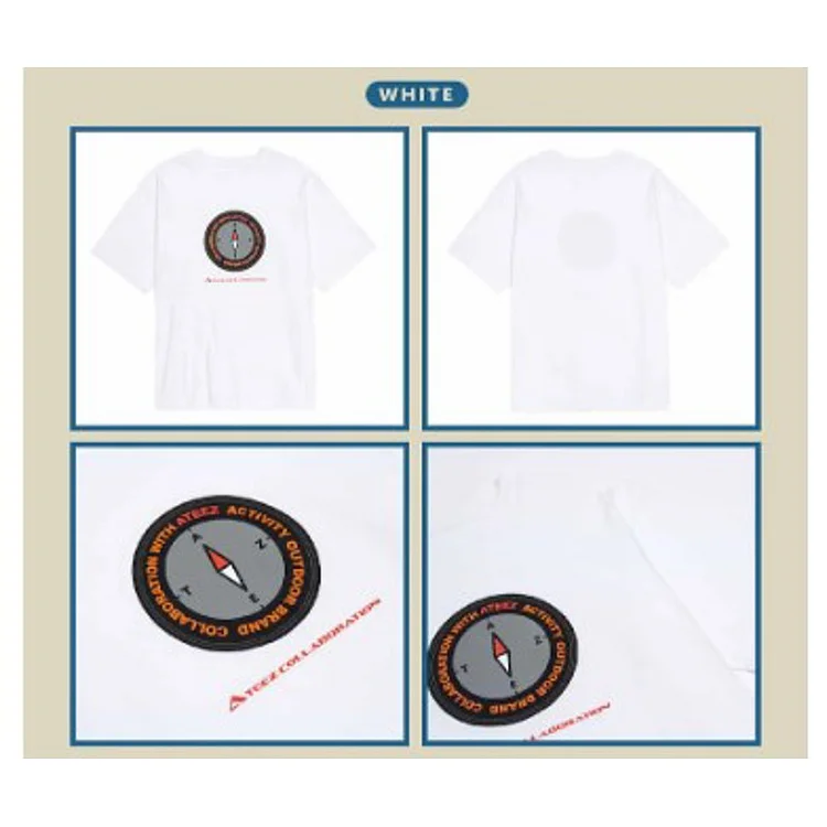 ATEEZ Wonderwall Edition Casual T-shirt officialateezshop