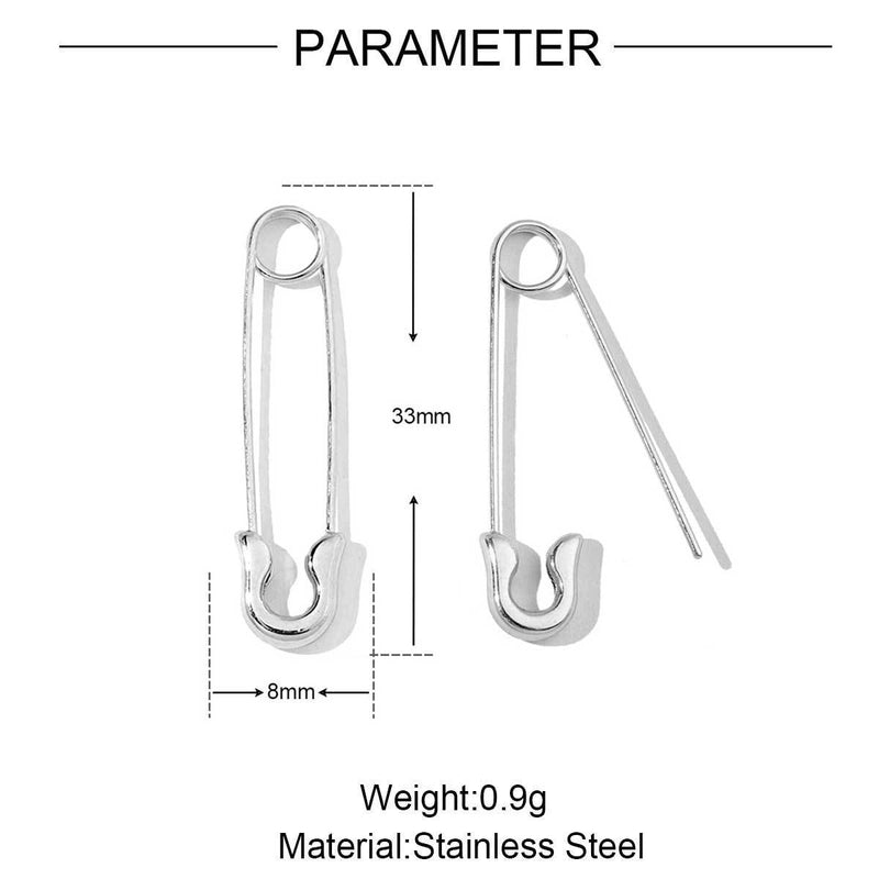 3 PCS/Package 13*10mm 25*18mm 8 * 8mm Titanium Steel Geometric Heart Shape Jewelry Accessories Pendant