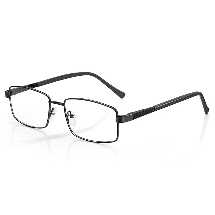 ZENOTTIC Metal Optical Glasses Small Rectangle Frame Women Men Business ...