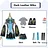[Wetrose] In Stock Miku Cosplay Costume V2 01 Classic Female Male Fanart Vocaloid Anime Dress Kawaii Leather Latex Cos Wig Shoes Full Set