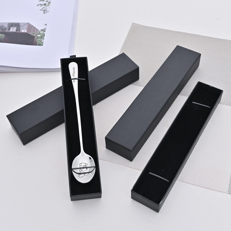 Casual Letter Stainless Steel Spoon 1 Piece