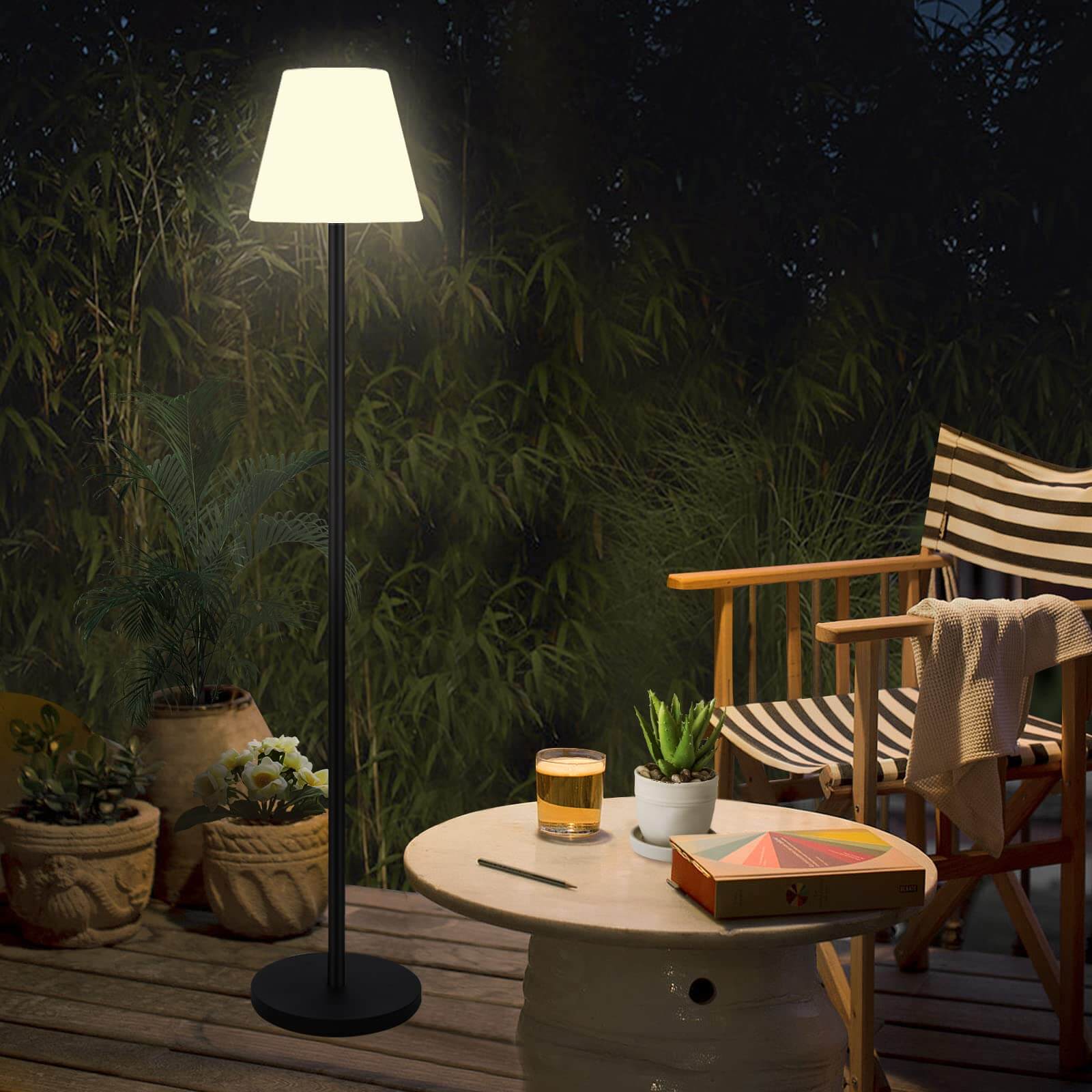 Outdoor Solar Floor Lamp