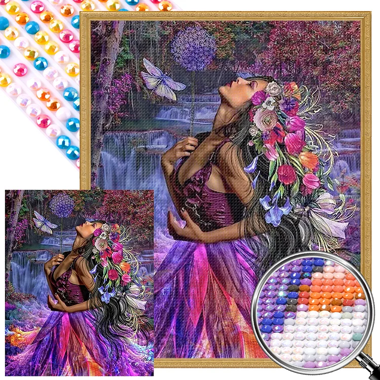 Foxy Lady 5d AB Diamond Art Painting Kits New Collection 2023 Animal Girl  Full Drills Mosaic Diy Cross Stitch Home Decor Kids