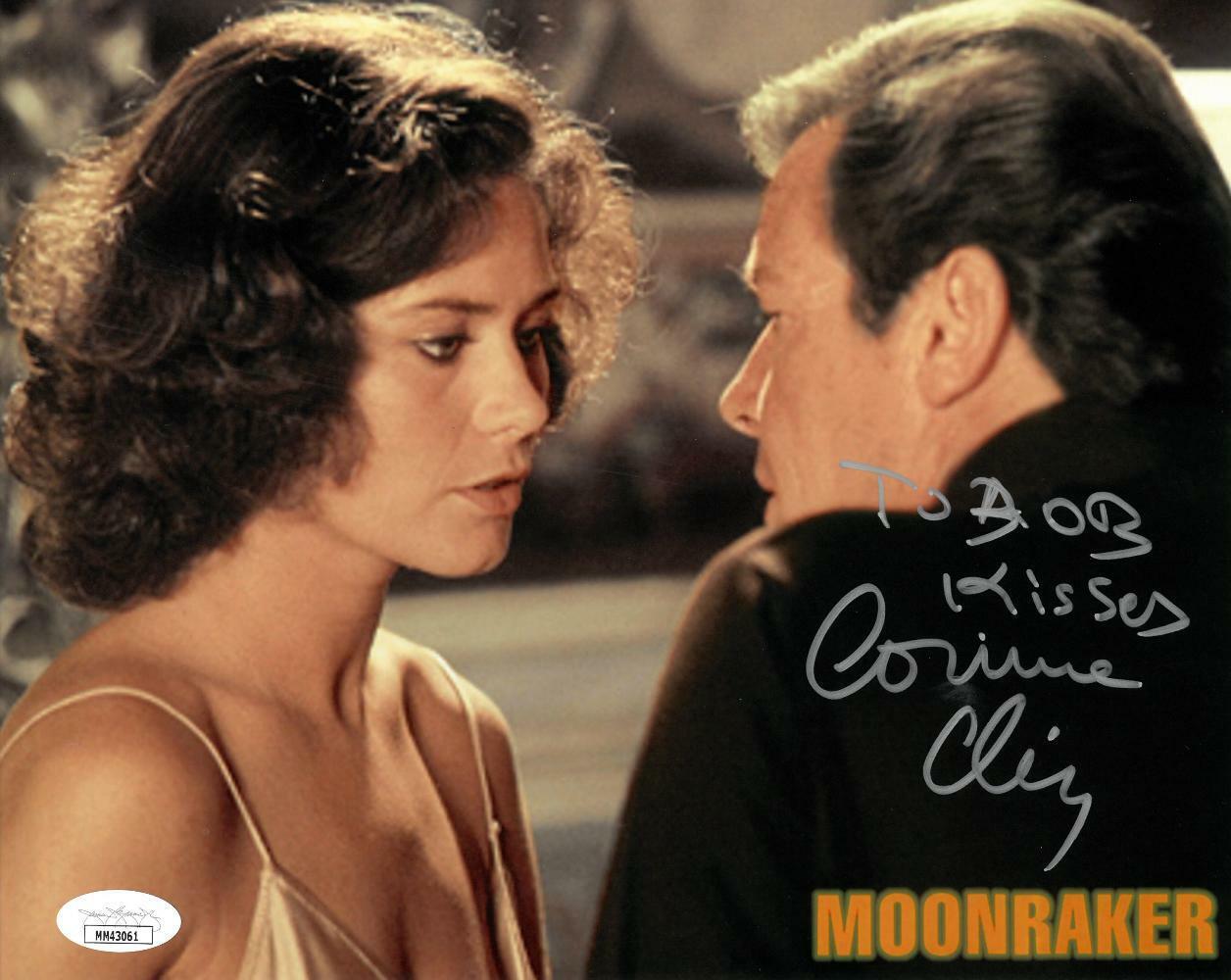 Corinne Clery Signed Moonraker Authentic Autographed 8x10 Photo Poster painting JSA #MM43061