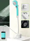 Outdoor Camping Shower Waterproof Rechargeable Portable Electric Shower Pump