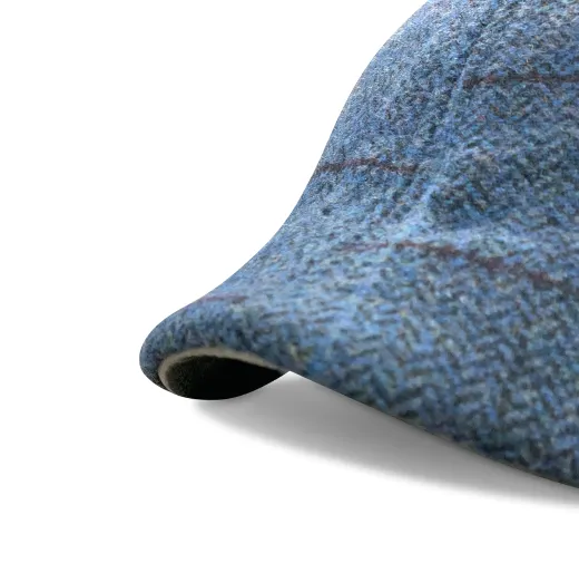 Hatsfashion-The Bourbon   Cap - Royal Rye Plaid