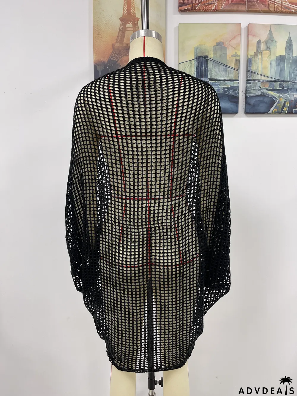 Women Knitting Blouse Beach Holidays Knitting Blouse