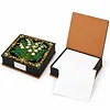 PU 5D Pearl Diamond Painting Kit Note Box DIY Diamond Art Notepad Box with 160 Sheets of Paper (Lily of the valley Flower)