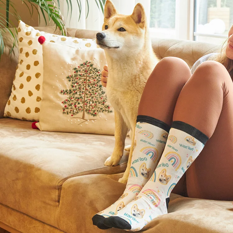  Personalized Pet Lover Socks, Pet Socks for Dog Mom