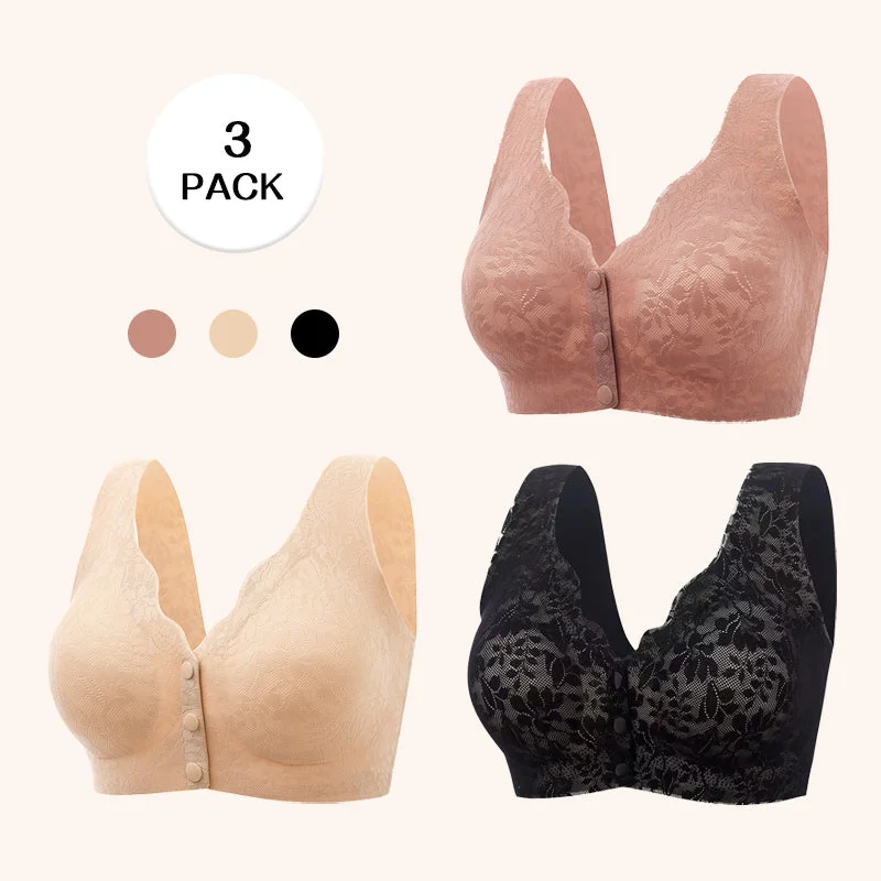 ZERO FEEL Lace Full Coverage Front Closure Bra(BUY 1 GET 1 FREE)