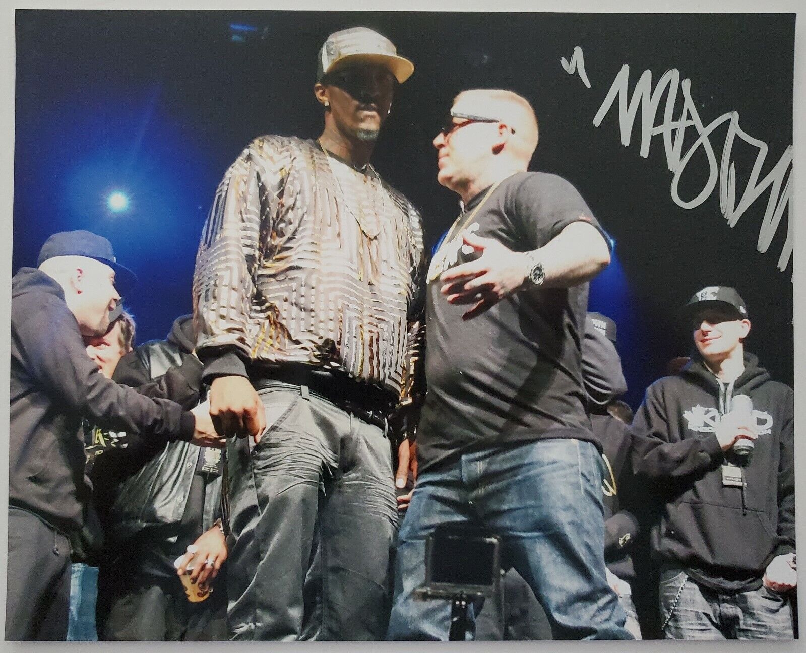 Madchild Signed 8x10 Photo Poster painting Battle Axe Rap Rapper Hip Hop KOTD LEGEND RAD