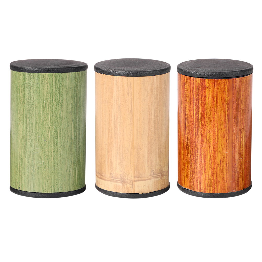 

Cylinder Sand Shaker Rhythm Musical Instrument Hand Percussion Drum for Kid, Dark brown, 501 Original