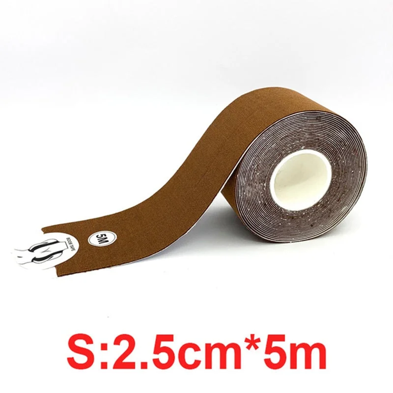 1Roll Boob Tape Women Body Invisible Nipple Cover Breast Lifting Tape Push Up Stick Up Lift Breast Silicone Breast Stickers