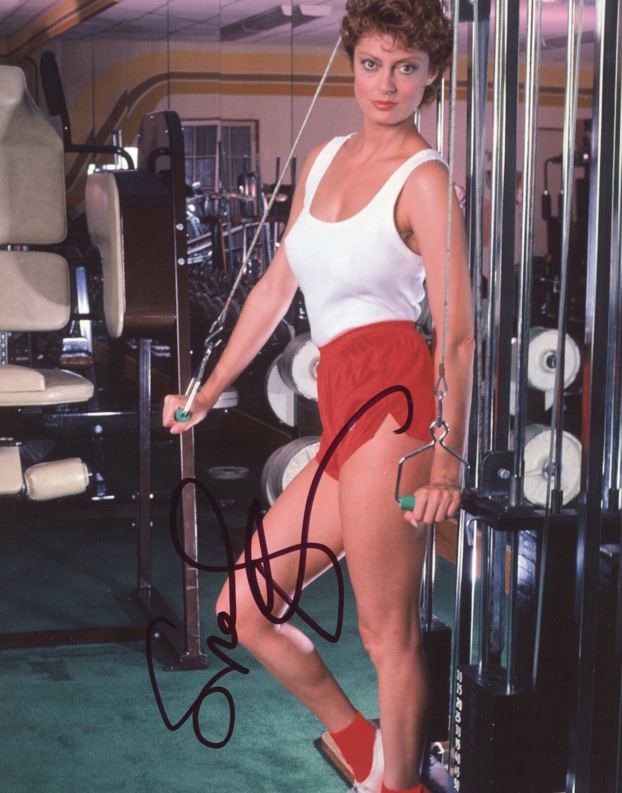 ~~ SUSAN SARANDON Authentic Hand-Signed BULL DURHAM