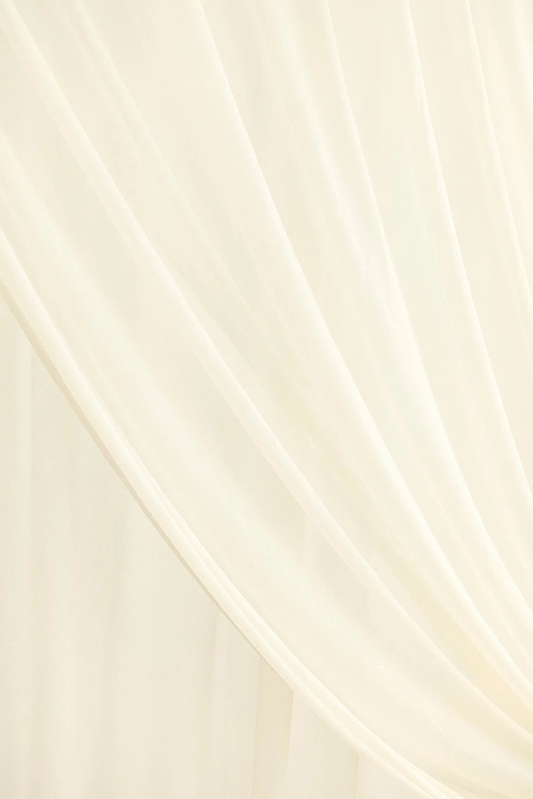 2-Layer Wedding Backdrop Curtains 59" x 10ft (Set of 2) - 8 Colors