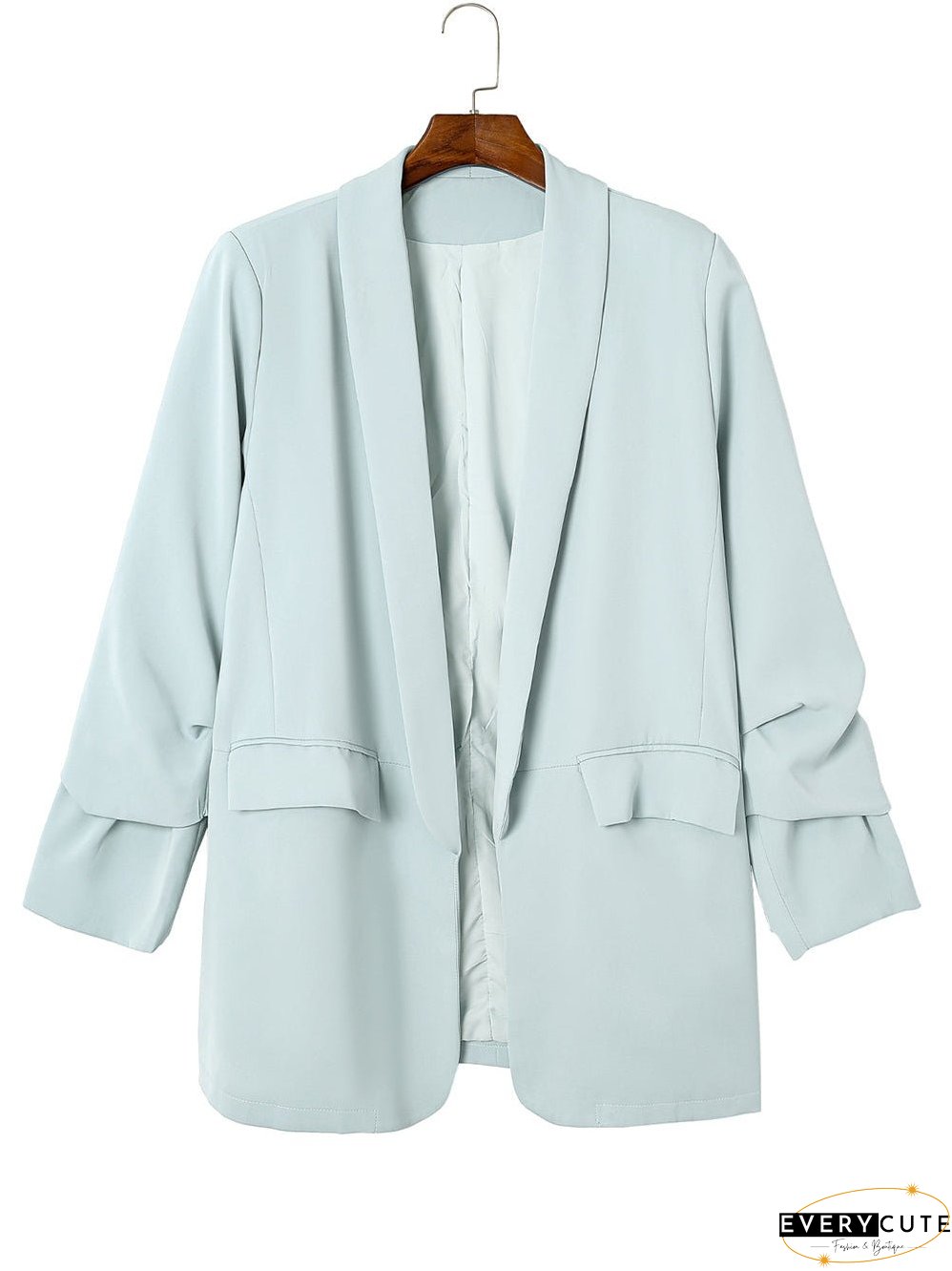 Open Front Plus Size Blazer